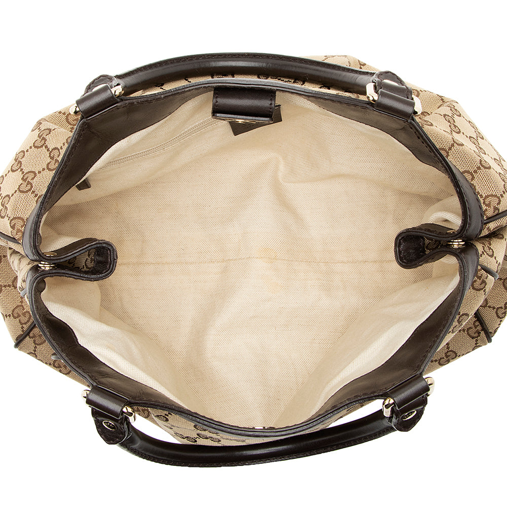 Gucci GG Canvas Sukey Medium Tote (SHF-21762)