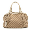 Gucci GG Canvas Sukey Medium Tote (SHF-23402)