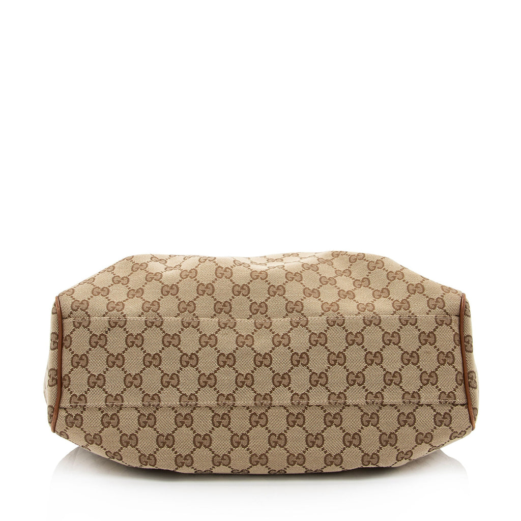 Gucci GG Canvas Sukey Medium Tote (SHF-dBsmlI)