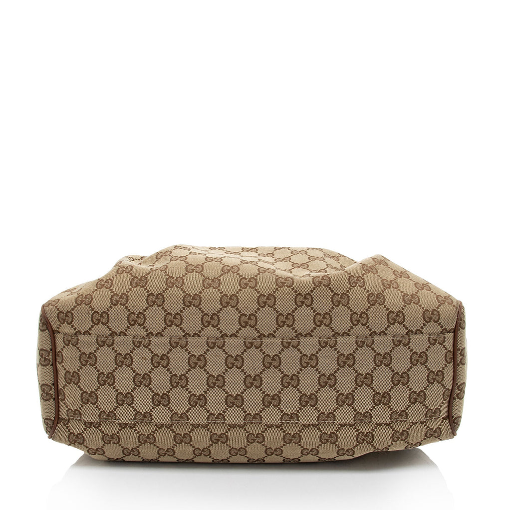 Gucci GG Canvas Sukey Medium Tote (SHF-PAQjHW)