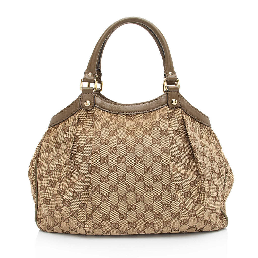 Gucci GG Canvas Sukey Medium Tote (SHF-I8Evmf)