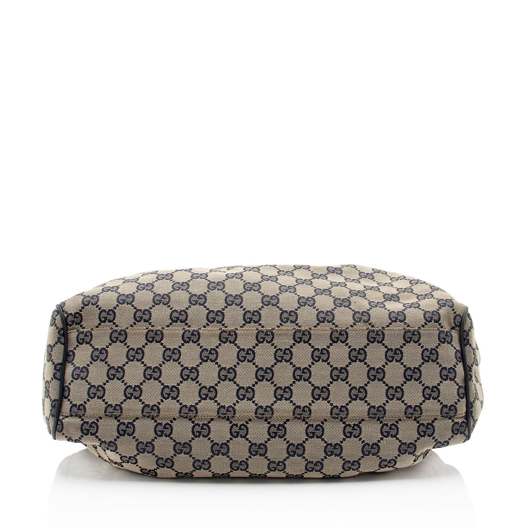 Gucci GG Canvas Sukey Medium Tote (SHF-Bw59AB)