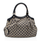 Gucci GG Canvas Sukey Medium Tote (SHF-Bw59AB)