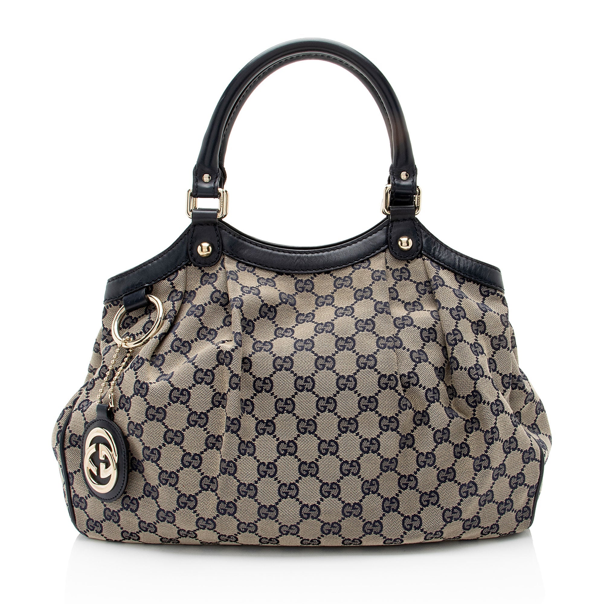 Gucci GG Canvas Sukey Medium Tote (SHF-Bw59AB)