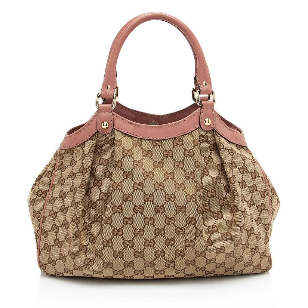 Gucci GG Canvas Sukey Medium Tote (SHF-3dmy1R)