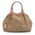 Gucci GG Canvas Sukey Medium Tote (SHF-3dmy1R)