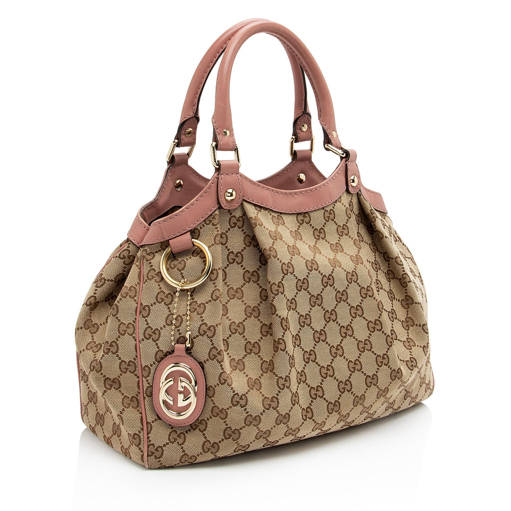 Gucci GG Canvas Sukey Medium Tote (SHF-3dmy1R)