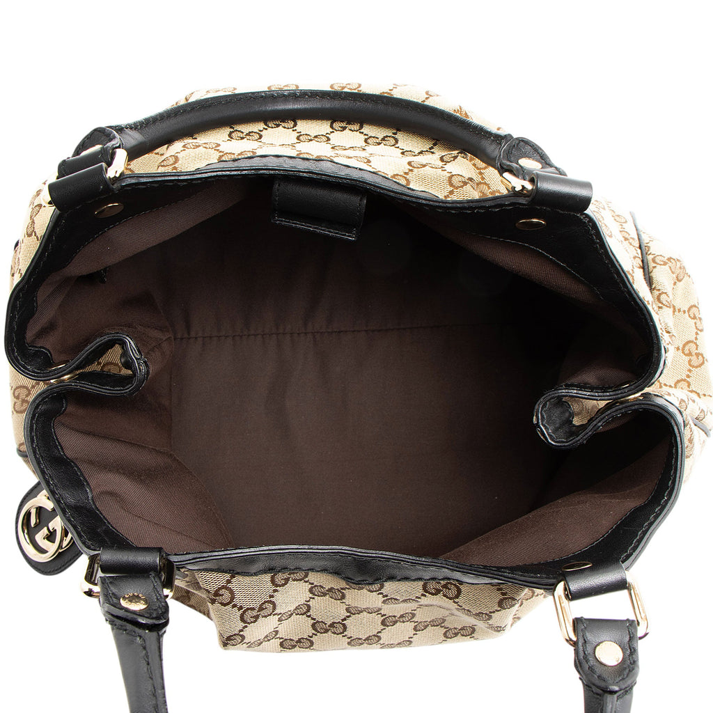 Gucci GG Canvas Sukey Medium Tote (SHF-zAgZ42)