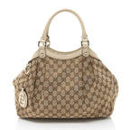 Gucci GG Canvas Sukey Medium Tote