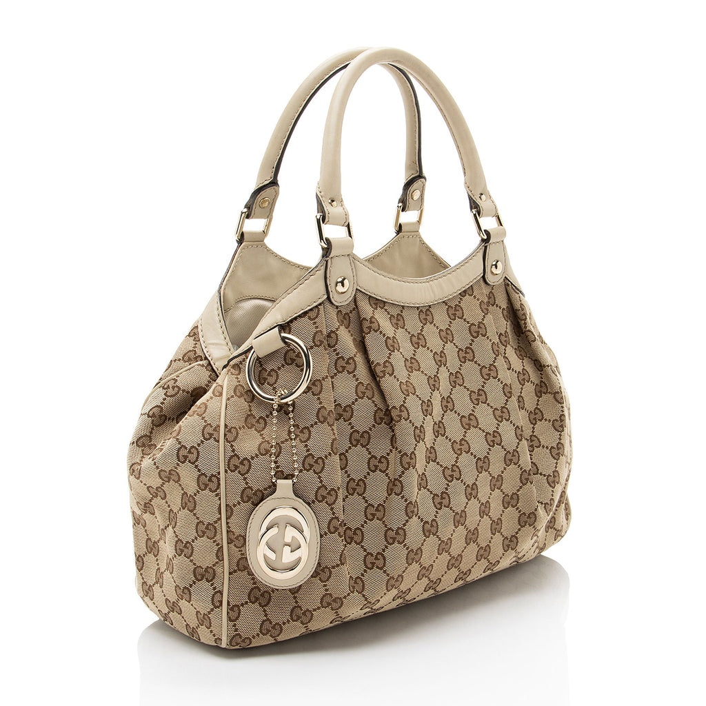 Gucci GG Canvas Sukey Medium Tote