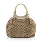 Gucci GG Canvas Sukey Medium Tote