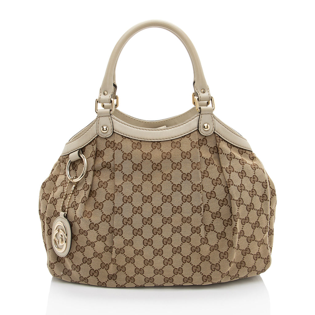 Gucci GG Canvas Sukey Medium Tote
