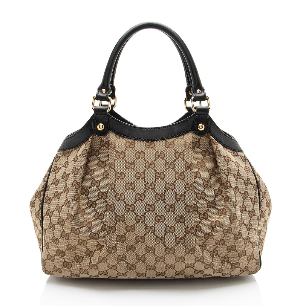 Gucci GG Canvas Sukey Medium Tote