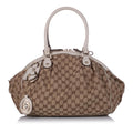 Gucci GG Canvas Sukey Satchel (SHG-29098)