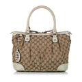 Gucci GG Canvas Sukey Satchel (SHG-30428)