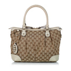 Gucci GG Canvas Sukey Satchel (SHG-30428)