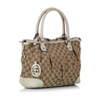 Gucci GG Canvas Sukey Satchel (SHG-30428)