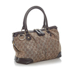 Gucci GG Canvas Sukey Satchel (SHG-30436)
