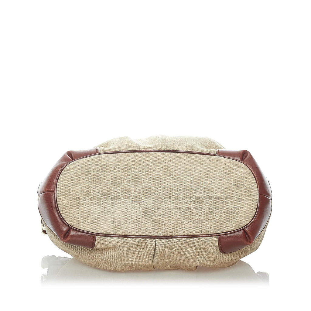 Gucci GG Canvas Sukey Satchel (SHG-32672)