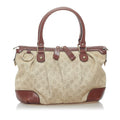 Gucci GG Canvas Sukey Satchel (SHG-32672)