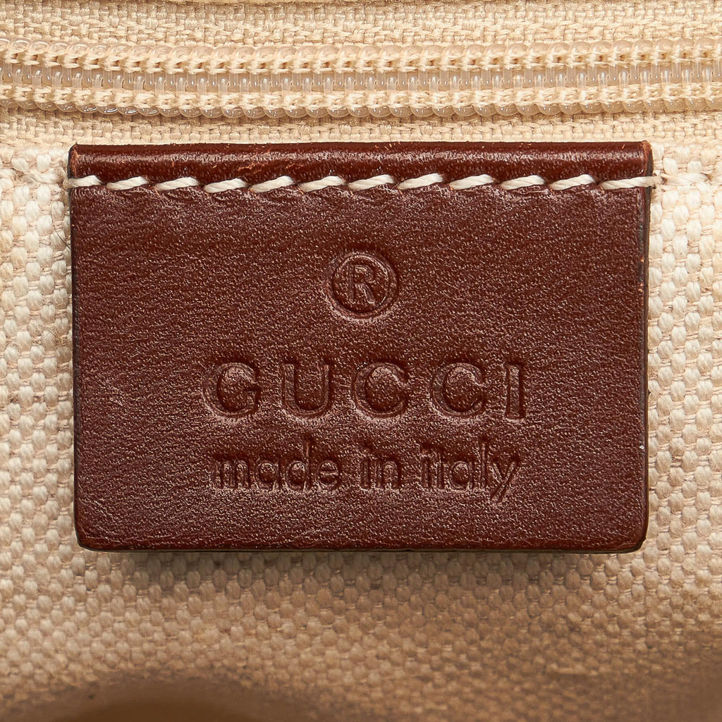 Gucci GG Canvas Sukey Satchel (SHG-32672)
