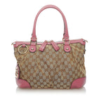 Gucci GG Canvas Sukey Satchel (SHG-33524)