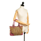 Gucci GG Canvas Sukey Satchel (SHG-33524)