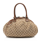Gucci GG Canvas Sukey Satchel (SHF-LMfHFS)