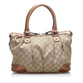Gucci GG Canvas Sukey Satchel (SHG-tzQVlR)
