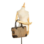 Gucci GG Canvas Sukey Satchel (SHG-D5vFKz)
