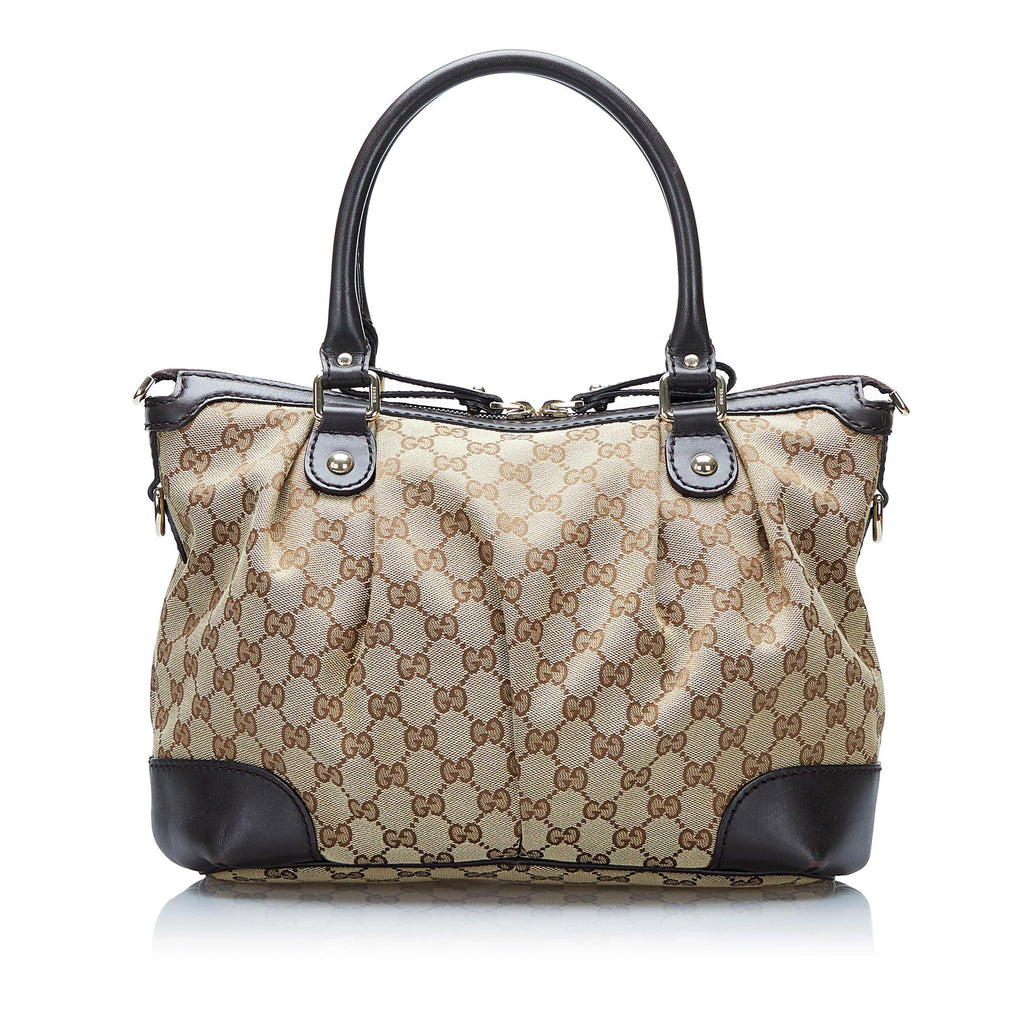 Gucci GG Canvas Sukey Satchel (SHG-eP2ZCC)
