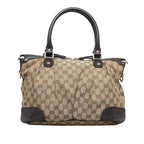 Gucci GG Canvas Sukey Satchel (SHG-O2Zpoa)