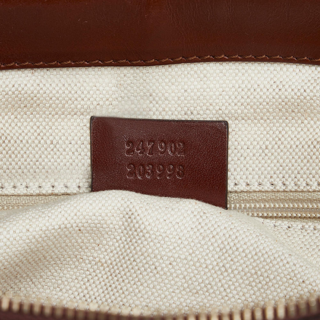 Gucci GG Canvas Sukey Satchel (SHG-M2Kzun)