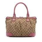 Gucci GG Canvas Sukey Satchel (SHG-2jI04a)