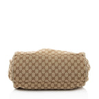 Gucci GG Canvas Sukey Satchel (SHF-SQFOq5)
