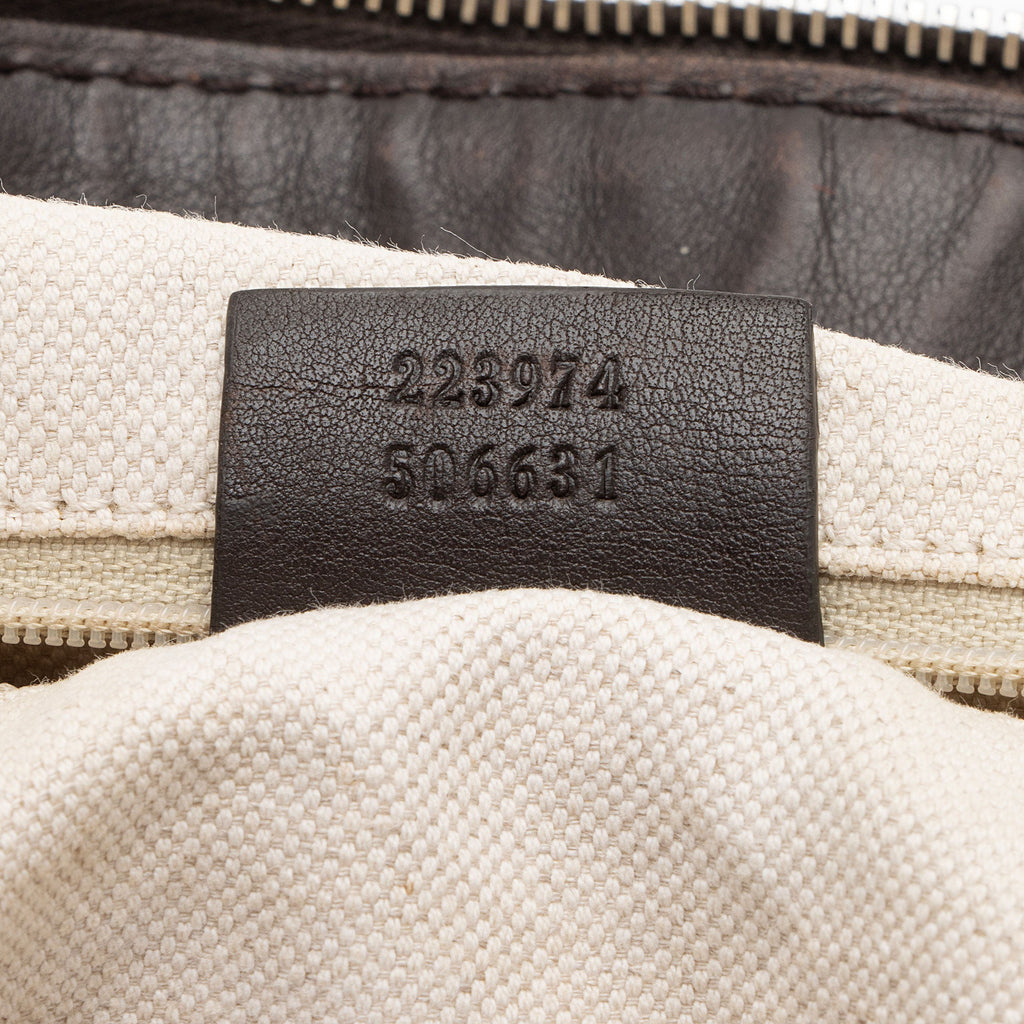 Gucci GG Canvas Sukey Satchel (SHF-9X37WL)