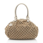 Gucci GG Canvas Sukey Satchel