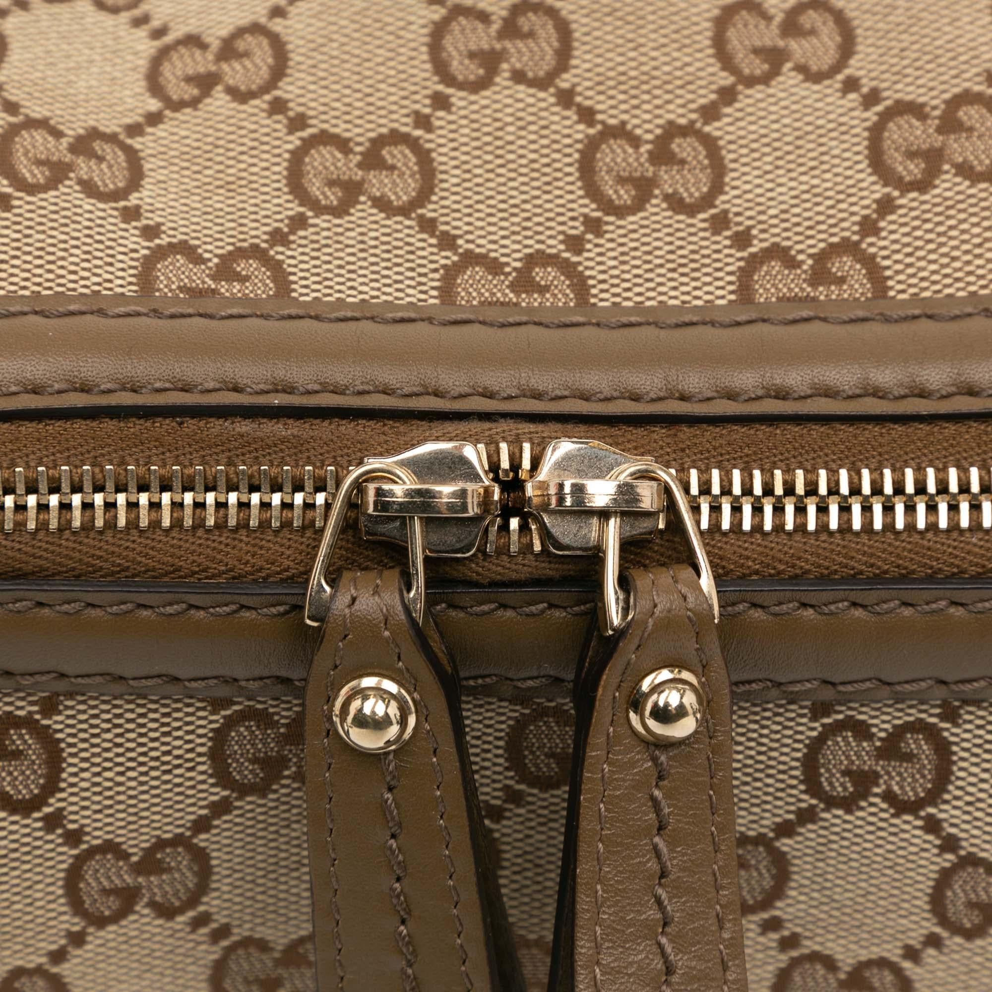 Gucci GG Canvas Sukey Satchel