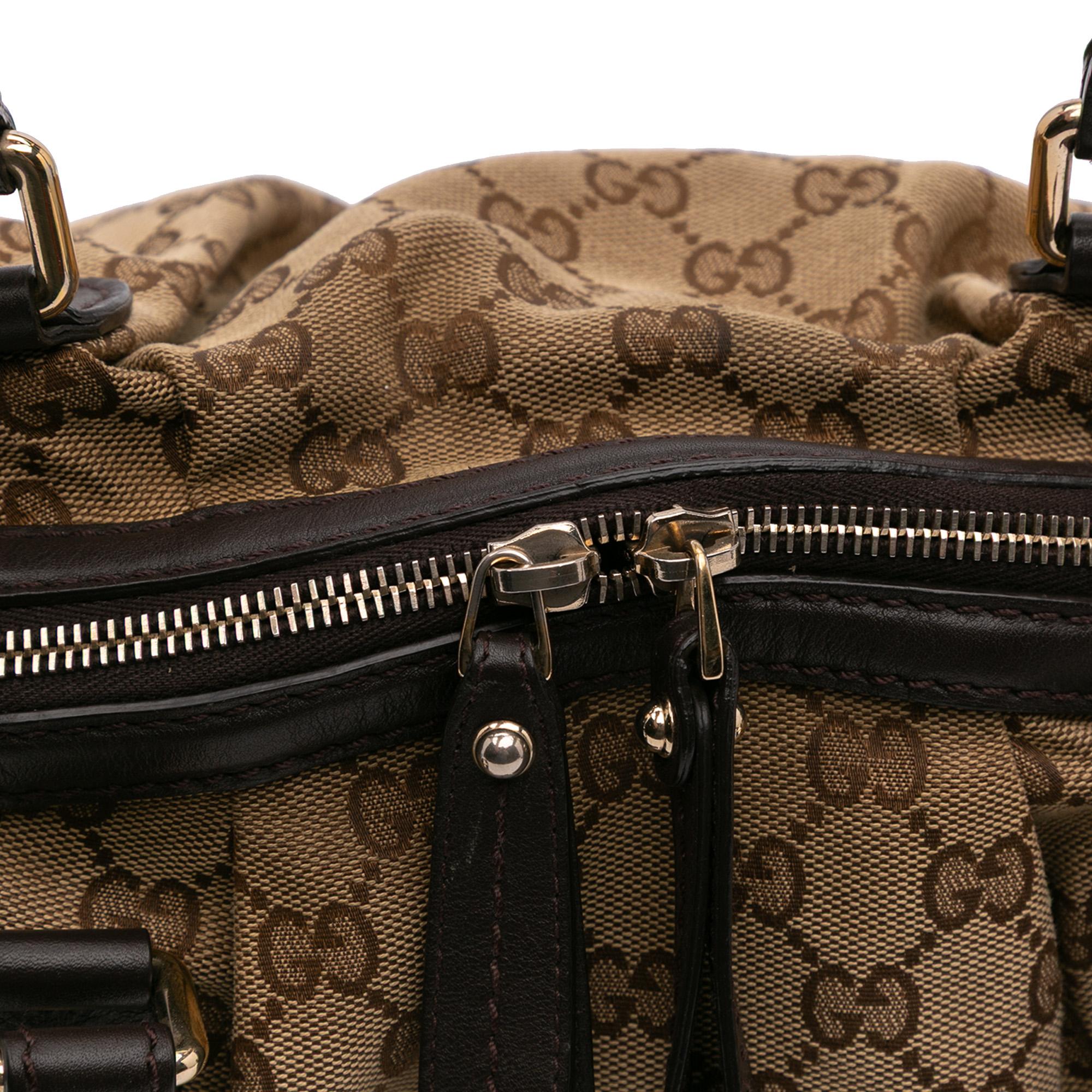 Gucci GG Canvas Sukey Satchel