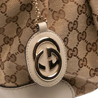 Gucci GG Canvas Sukey Satchel