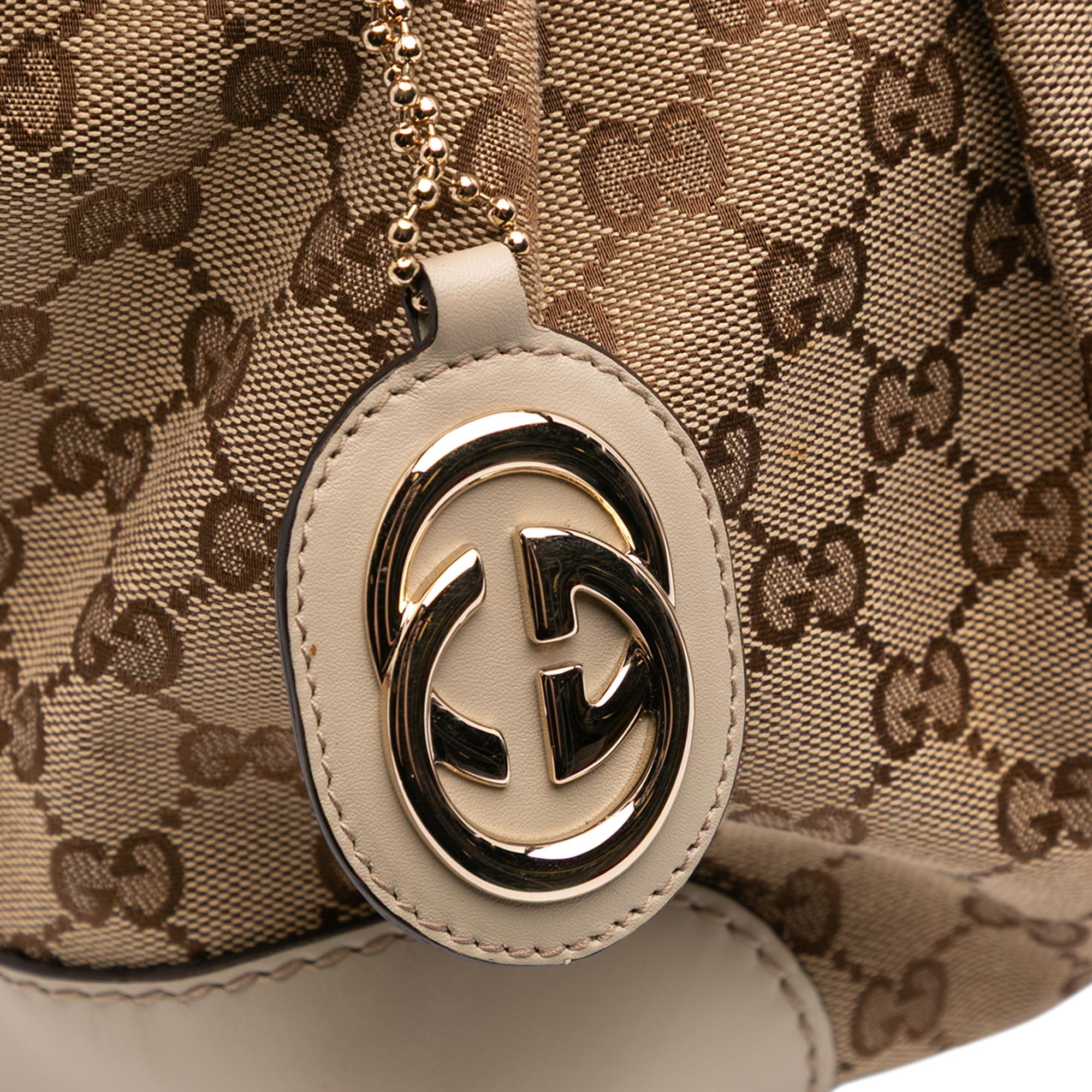 Gucci GG Canvas Sukey Satchel