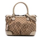 Gucci GG Canvas Sukey Satchel