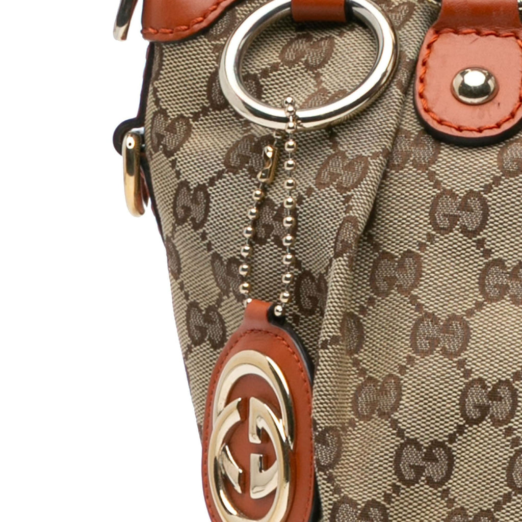 Gucci GG Canvas Sukey Satchel