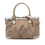 Gucci GG Canvas Sukey Satchel
