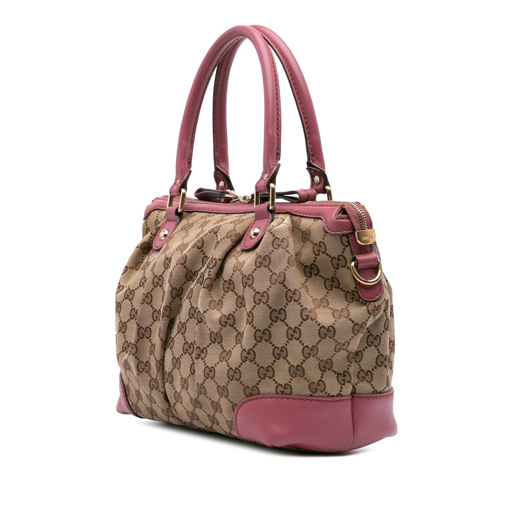 Gucci GG Canvas Sukey Satchel