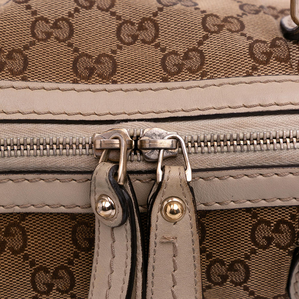 Gucci GG Canvas Sukey Satchel