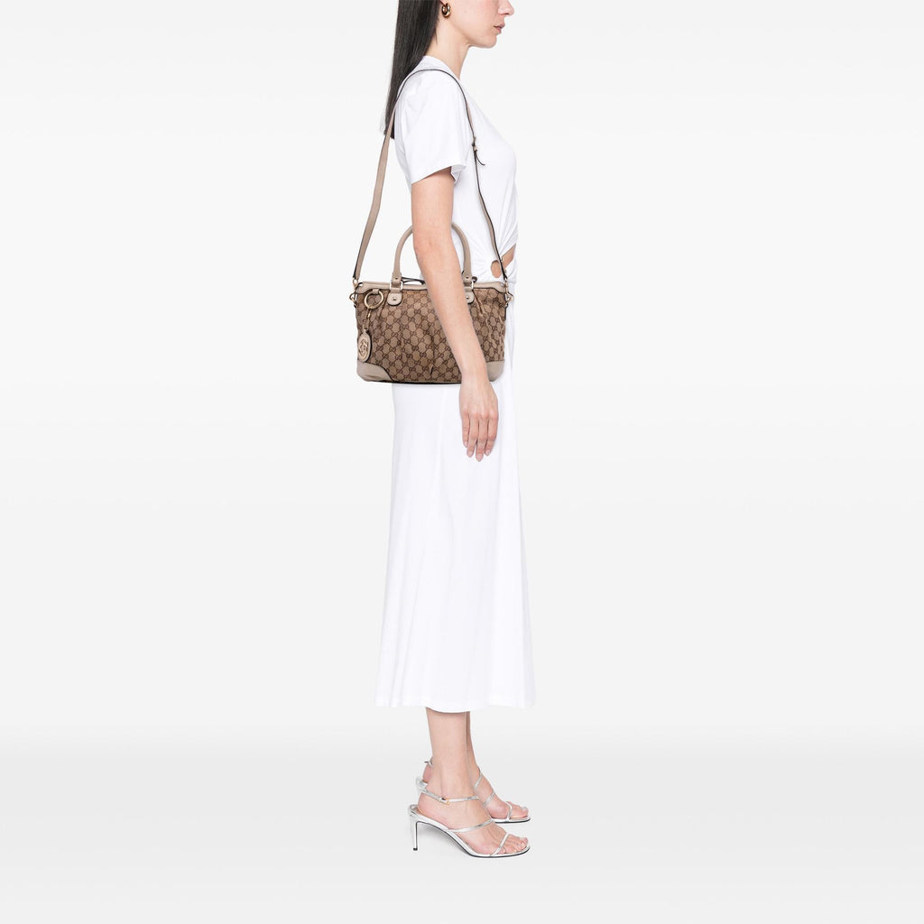 Gucci GG Canvas Sukey Satchel