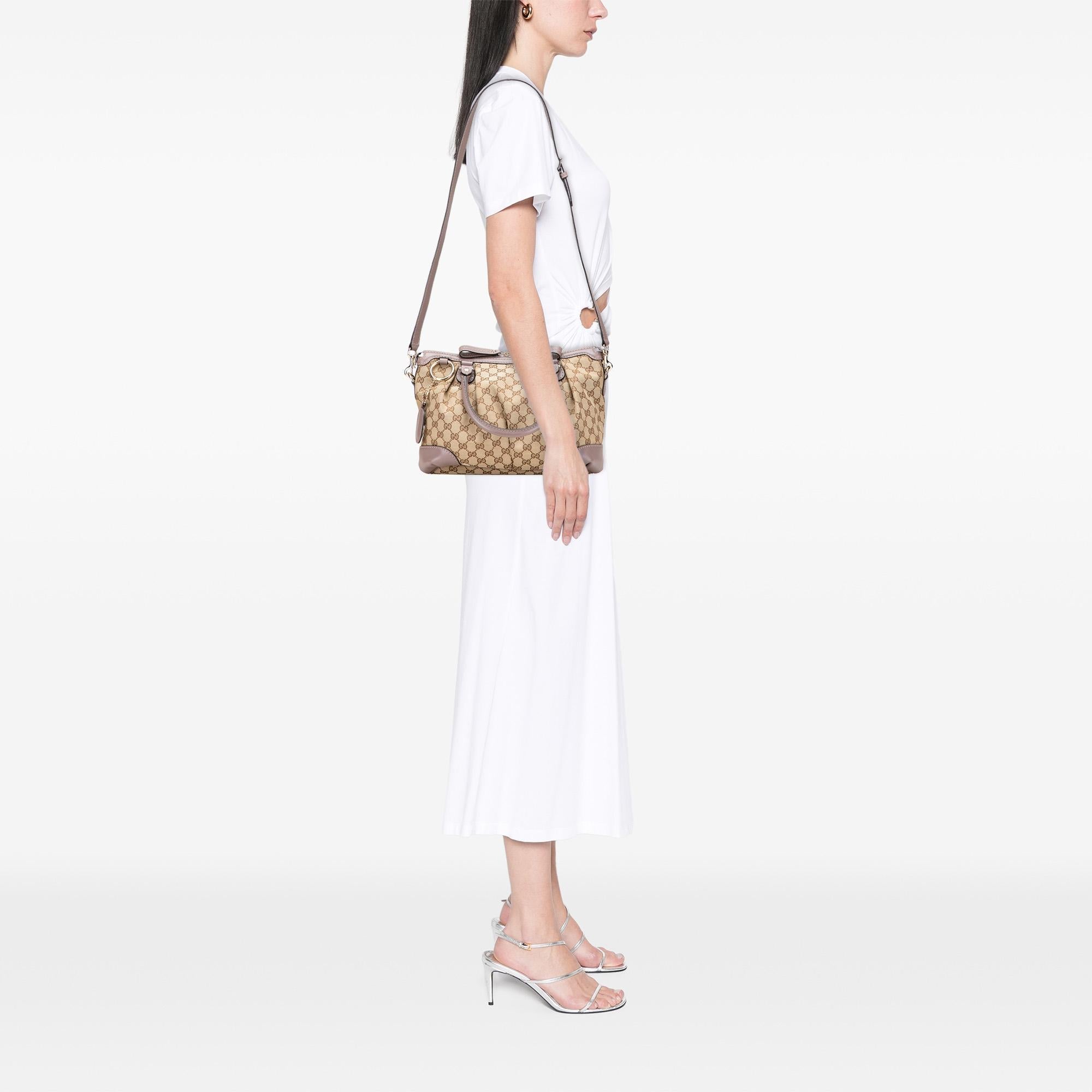 Gucci GG Canvas Sukey Satchel