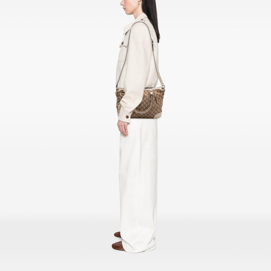 Gucci GG Canvas Sukey Satchel