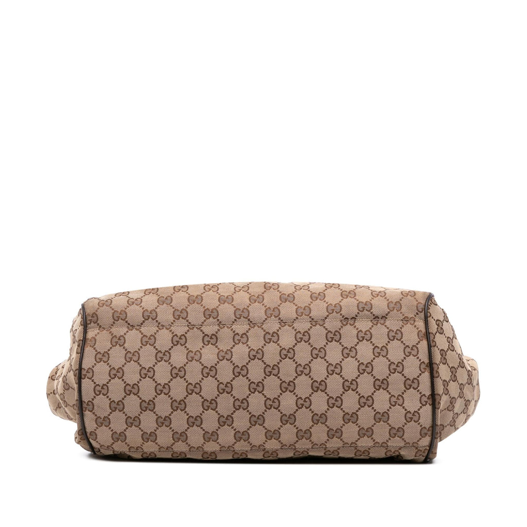 Gucci GG Canvas Sukey Satchel